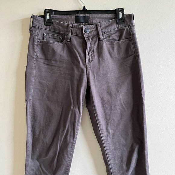 Vince Brown 5 Pocket‎ Skinny Walnut Jeans Womens Size 28 Slim Denim - Picture 2 of 8